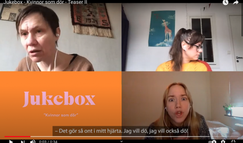 Jukebox, Kvinnor som dör, Teaser 2